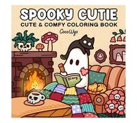 Grease Remover Cute Coloring Book Coloring Book For Adults And Teens Featuring Adorable Creepy Creatures In Cozy Moments For Relaxation Thick Crayons (Yellow, 21CM)