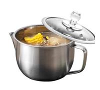 Grease Separator for Sauce - Stainless Steel Grease Separator Container | Household Kitchen Appliance for Oil and Soup, Durable Cooking Accessories for Healthy Meals and Sauce Preparation