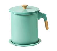 Grease Storage Container - Bacon Fat Collector, Oil Separator Canister | Kitchen Strainer For Cooking Oil Storage, Stainless Steel Grease Collector With Pour Spout For Frying Drippings Leftover Oils