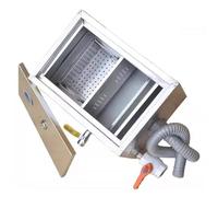 Grease Trap, Commercial Grease Traps, Household Interceptor, Stainless Steel Trap, Oil Water Separator Waste Water Processor, for Home, Food Truck
