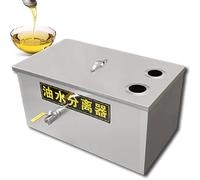 Grease Trap Interceptor - Commercial Stainless Steel for Catering Waste - Keeps Pipes Clear and Sanitary