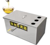 Grease Trap Interceptor for Catering Waste - Commercial Stainless Steel Design to Keep Your Pipes Clear and Sanitary