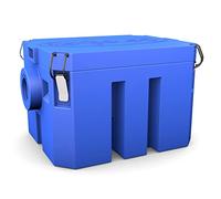 Home Grease Trap for Kitchen Sink - Grease Trap plastic 5 GPM Under Sink- Grease Interceptor - Small Grease Trap for food truck Canteen Kitchen Wastewater - 10 Lb Grease Trap Interceptor 16"*13"*11"
