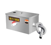Grease Trap Stainless Steel - Commercial Grease Interceptor Under Sink Grease Trap For Restaurant Kitchen Wastewater Removable Baffles