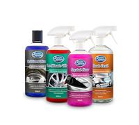 Greased Lightning 4 x 500ml Valet Pack - Wheels, Windows, Tyres & Dash