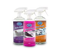 Greased Lightning Interior Triple Pack - Glass, Dash & Fabric Cleaner