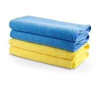 Greased Lightning Microfibre Miracle Cloths (4 Pack) for a Showroom Shine Finish