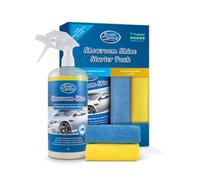 Greased Lightning Showroom Shine Refill Waterless Wash And Wax -1L Plus 2 Microfibre Cloths - Cleans, Shines & Protects All In One