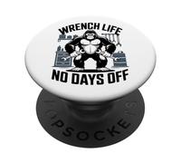 Greasemonkey Gorilla No Days Off Design PopSockets Adhesive PopGrip