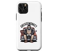 Greasemonkey Gorilla Retro Mechanic Garage Monkey Graphic Case for iPhone 11 Pro