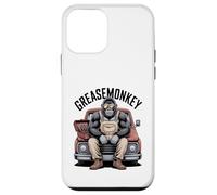 Greasemonkey Gorilla Retro Mechanic Garage Monkey Graphic Case for iPhone 12 mini