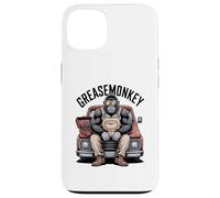 Greasemonkey Gorilla Retro Mechanic Garage Monkey Graphic Case for iPhone 13