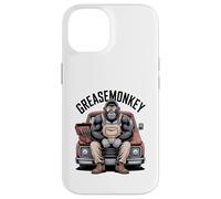 Greasemonkey Gorilla Retro Mechanic Garage Monkey Graphic Case for iPhone 14