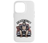 Greasemonkey Gorilla Retro Mechanic Garage Monkey Graphic Case for iPhone 14 Pro Max