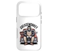 Greasemonkey Gorilla Retro Mechanic Garage Monkey Graphic Case for iPhone 17 Pro