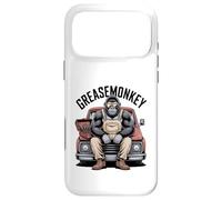 Greasemonkey Gorilla Retro Mechanic Garage Monkey Graphic Case for iPhone 17 Pro Max