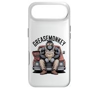 Greasemonkey Gorilla Retro Mechanic Garage Monkey Graphic Case for iPhone Air