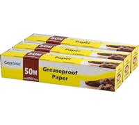 Greaseproof Paper 50M x 40cm Non-Stick Baking Paper for Fish, Chips, Food Wrapping (3)