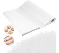 Greaseproof Paper for Baking - 50PCS Parchment Sheets for Roasting, BBQ, Cookies - Waterproof Food Grade (20 x 30cm)