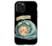 Great Alarm Clock Costume with Do It Tomorrow Speech Case for iPhone 11 Pro