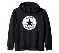 Great American Maine Lobster USA T-Shirt Zip Hoodie