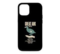 Great Auk Facts Ice Age Size Comparison Chart Case for iPhone 12/12 Pro