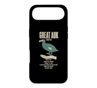 Great Auk Facts Ice Age Size Comparison Chart Case for iPhone Air