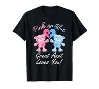 Great Aunt Loves You - Gender Reveal T-Shirt T-Shirt