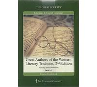 Great Authors of the Western Literary Tradition (The Teaching Company: The Great Courses, Course 2100) by James A. W. Heffernan, Thomas F. X. Noble, Ronald B. Herzman, Susan Sage Heinzelman Elizabeth Vandiver (2004-01-01)