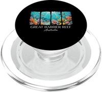 Great Barrier Reef Australia Ocean Scuba Diving Snorkeling PopSockets PopGrip for MagSafe
