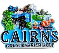 Great Barrier Reef Cairns Queensland Australia Fridge Magnet Refrigerator Magnet Decoration Magnet Sticker Souvenir Resin Crafts