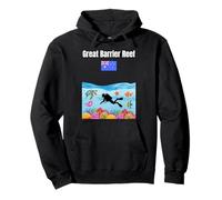 Great Barrier Reef corals Australian souvenir scuba diving Pullover Hoodie