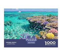 Great Barrier Reef Jigsaw Puzzles for Adults Interesting Puzzle Game 1000 Pieces Brain Challenge Home Decoration Gifts 70x50cm/1000pcs