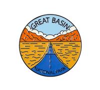 Great Basin National Park Enamel Pin, Mountain Adventure Pin Brooch Gift For Camping Lover Camper Explorer Hiking Lover Hiker, Wanderlust Lapel Badge, Travel Souvenir, Summer Vacation Accessories