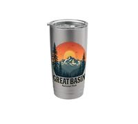 Great Basin National Park Sunset Mountains Stainless Steel Insulated Tumbler