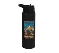 Great Basin National Park Under Starry Sky Stainless Steel Insulated Water Bottle