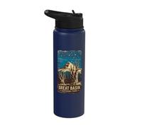 Great Basin National Park Under Starry Sky Stainless Steel Insulated Water Bottle