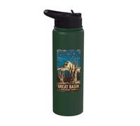 Great Basin National Park Under Starry Sky Stainless Steel Insulated Water Bottle