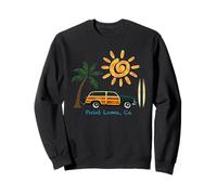 Great Beach Woodie Surf Design For Point Loma Sweatshirt
