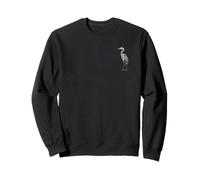 Great Blue Heron Birdlover Birdwatcher Biologist Bird Sweatshirt