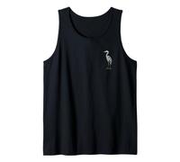 Great Blue Heron Birdlover Birdwatcher Biologist Bird Tank Top