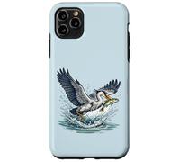 Great Blue Heron Catching Fish Wetlands Wildlife Case for iPhone 11 Pro Max