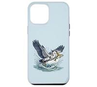 Great Blue Heron Catching Fish Wetlands Wildlife Case for iPhone 12 Pro Max