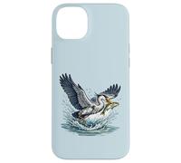 Great Blue Heron Catching Fish Wetlands Wildlife Case for iPhone 14 Plus