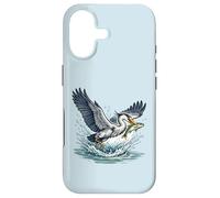 Great Blue Heron Catching Fish Wetlands Wildlife Case for iPhone 17