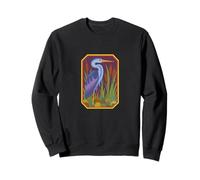 Great Blue Heron Michigan Lake Life Nature Wildlife Sweatshirt