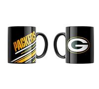 Great Branding Fan Mug with Team Name and Team Logo - Stripe Pattern - NFL American Football Teams