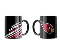 Great Branding Fan Mug with Team Name and Team Logo - Stripe Pattern - NFL American Football Teams