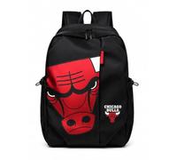 Great Branding NBA Chicago Bulls backpack Black | For school & leisure, NBA licensed product, side mesh pockets, padded straps, versatile