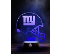 Great Branding New York Giants NFL LED Lamp Light Logo Helmet Changing Mode with 6 Different Colours